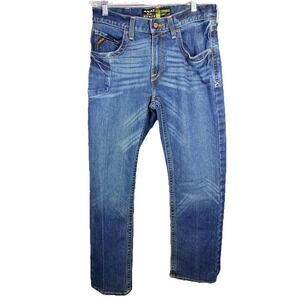 Ariat Rebar M5 Straight Jeans Mens 30x32 Straight Leg Stretch Work Western